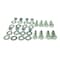 Fleet Engineers HARDWARE SET, MUDFLAP, ZINC, 031-01298 031-01298 - alternate 1